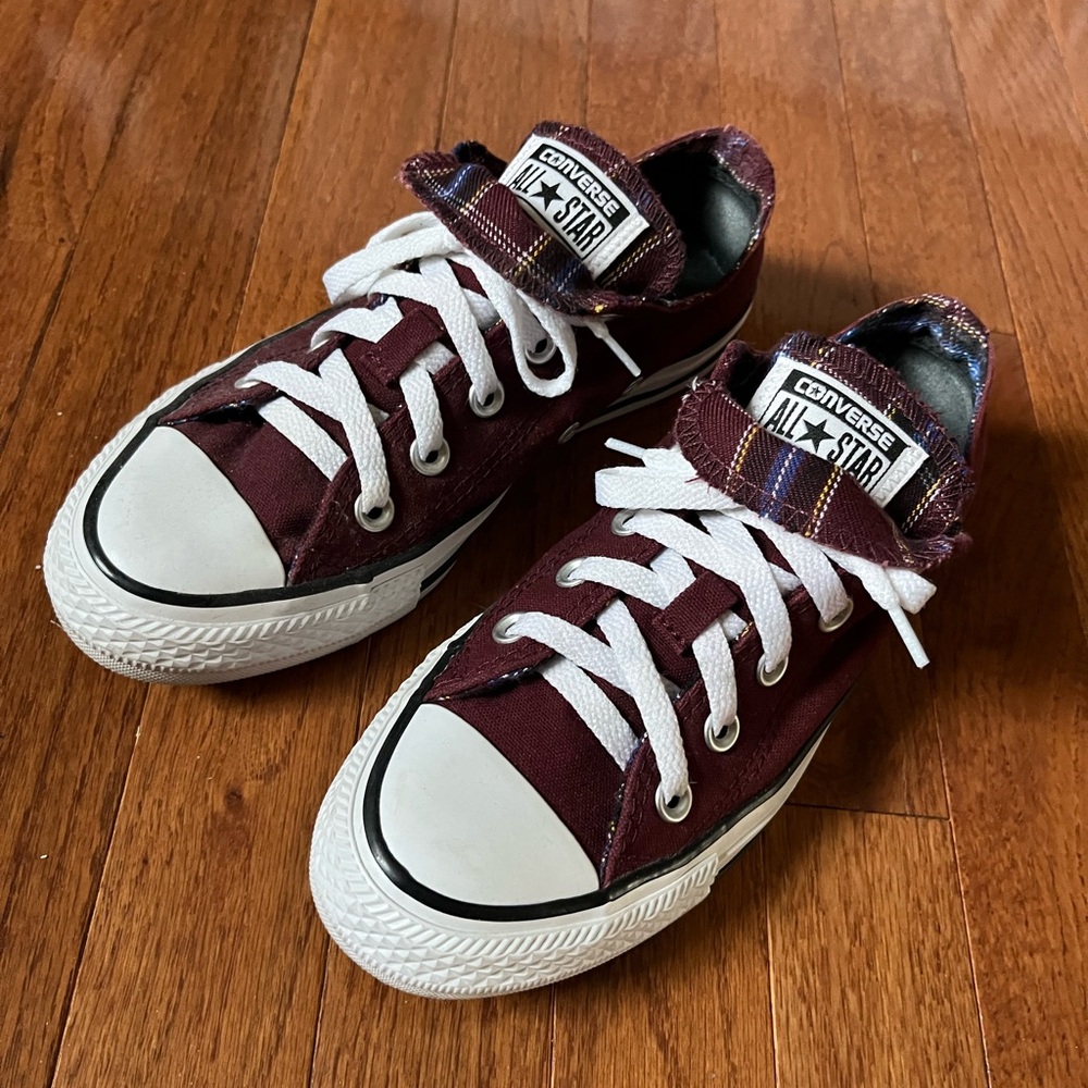 Converse Women's Burgundy All Star Sneakers